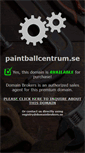 Mobile Screenshot of paintballcentrum.se